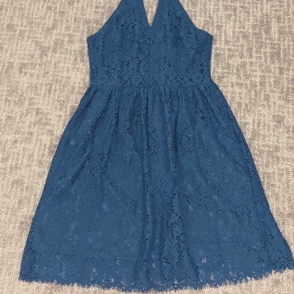 Altar'd State Navy Blue Dress - Picture 3 of 4